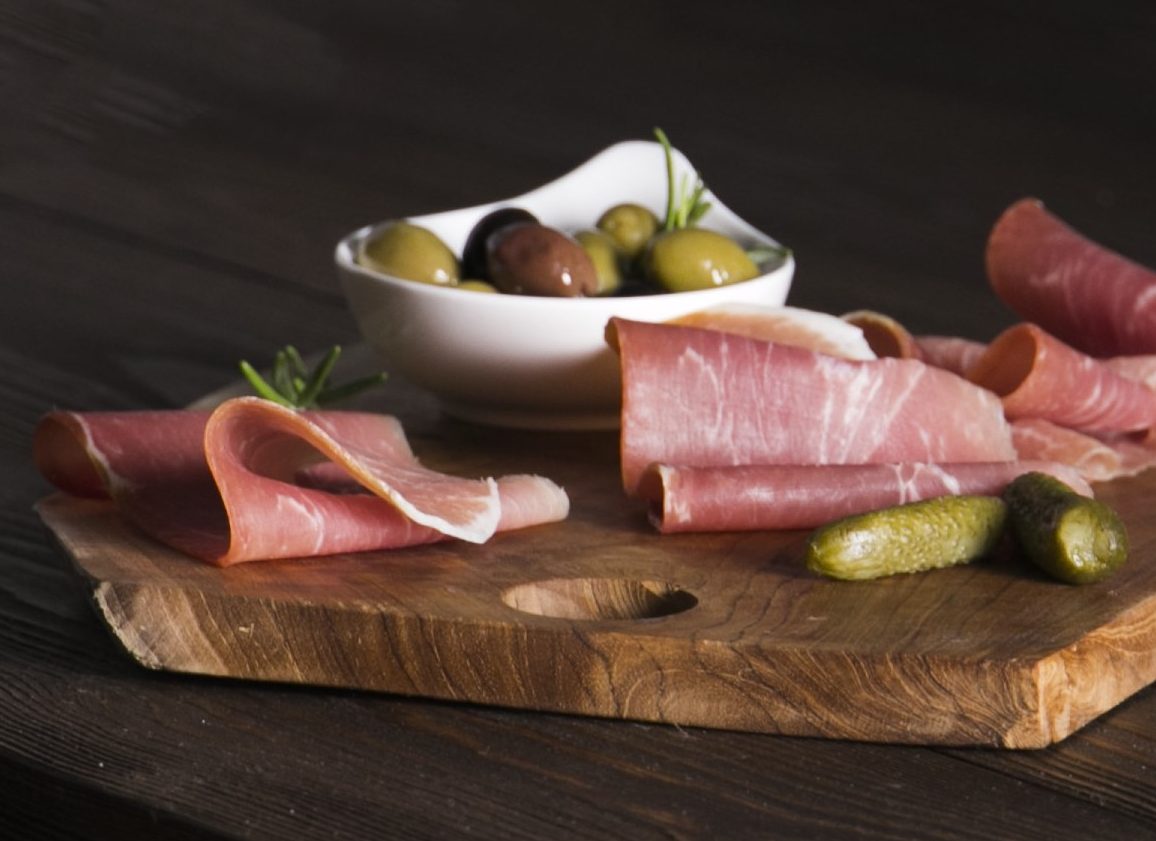 plateau, jambon